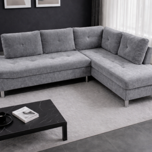 Modern Fabric Sofa – Soft & Stylish